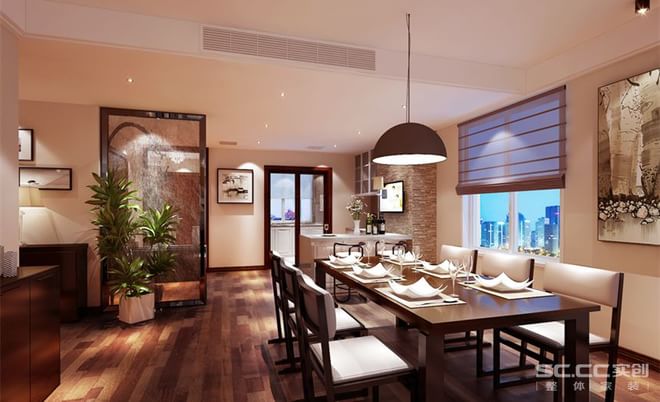 简约 欧式 别墅 白领 收纳 80后 小资 餐厅图片来自实创装饰百灵在龙湖双珑原著317平别墅东南亚的分享