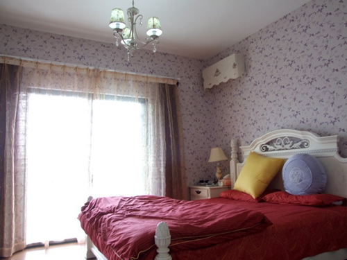 田园 三居 卧室图片来自武汉嘉年华装饰在长航蓝晶绿洲的分享
