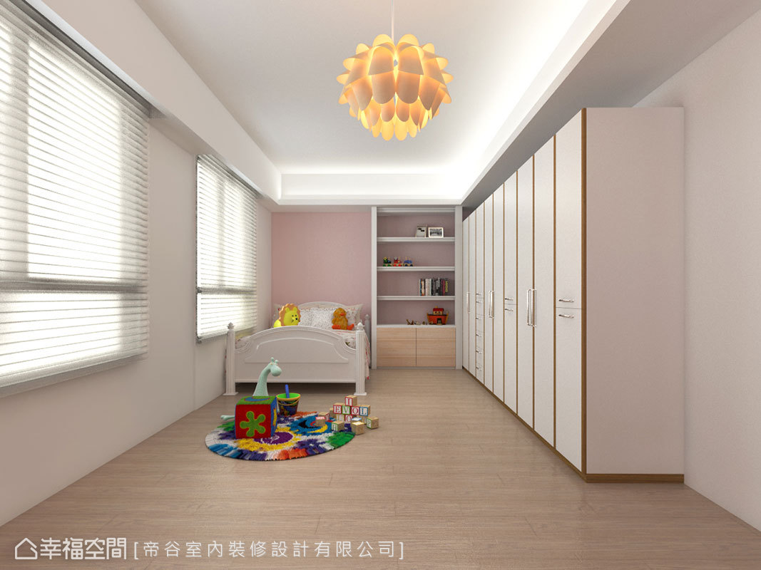 儿童房图片来自幸福空间在162平勾勒温馨舒适生活的分享