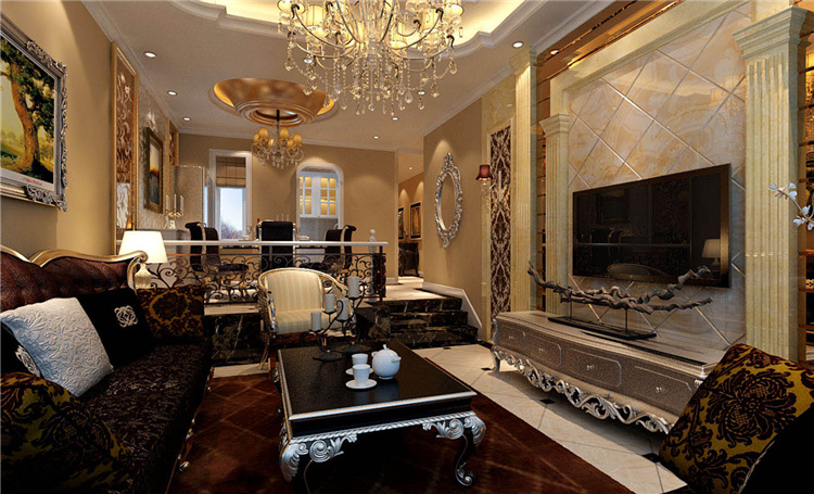 客厅图片来自交换空间刘杨成室内设计师在大气的欧式设计的分享