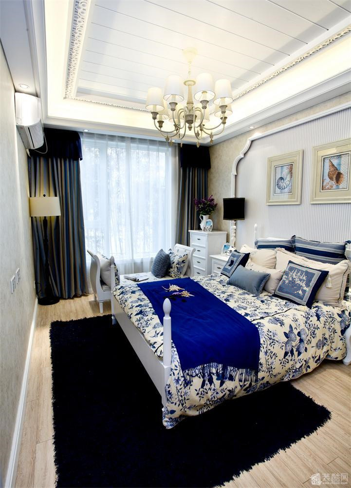 地中海 混搭 温馨 三居 8090 卧室图片来自朗润装饰工程有限公司在舒适温馨 地中海三居室的分享