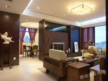 新中式风格的经典展现两室两厅