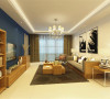 本户型为天津湾海景文苑两室一厅一厨一卫高层标准B2反户型面积115.00㎡的户型，设计风格为现代简约。