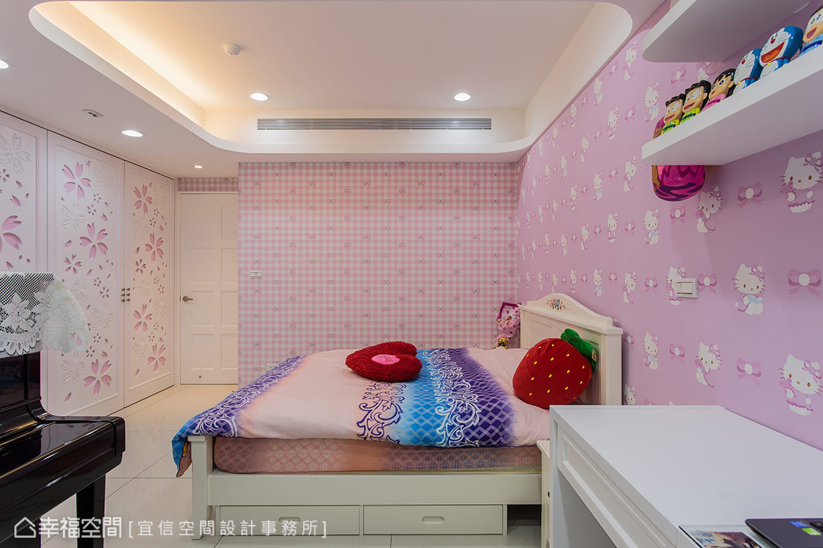 卧室图片来自幸福空间在爱意满载 混搭132平三口幸福居的分享