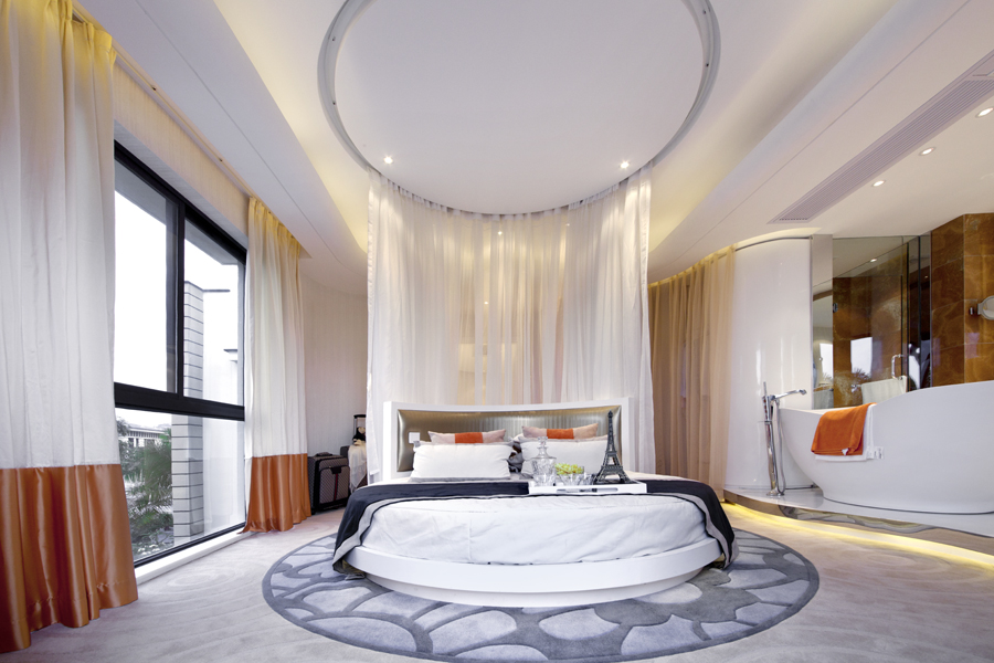 简约 跃层 卧室图片来自百合居装饰工程有限公司在后现代的分享
