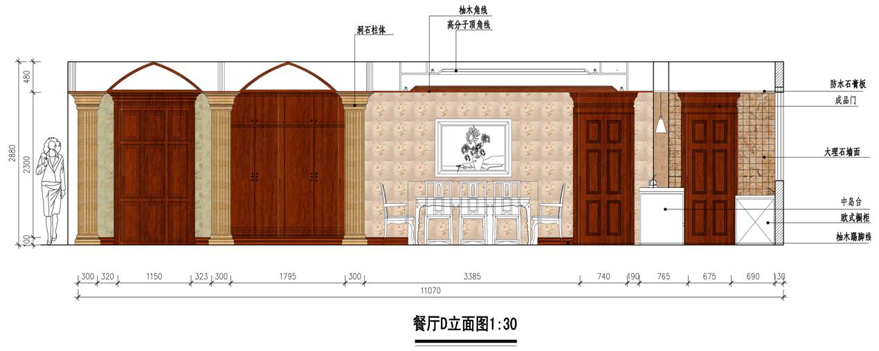 简约 欧式 混搭 田园 三居 旧房改造 收纳 白领 80后 户型图图片来自设计师王璞在设计师王璞作品2的分享