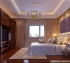 保利百合卧室细节效果图--成都高度国际装饰设计