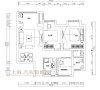 建业贰号城邦4号楼90平方两室两厅装修户型图