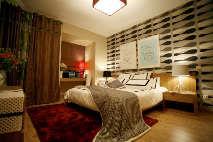 卧室图片来自亚光亚装饰在金科廊桥水岸C3户型的分享