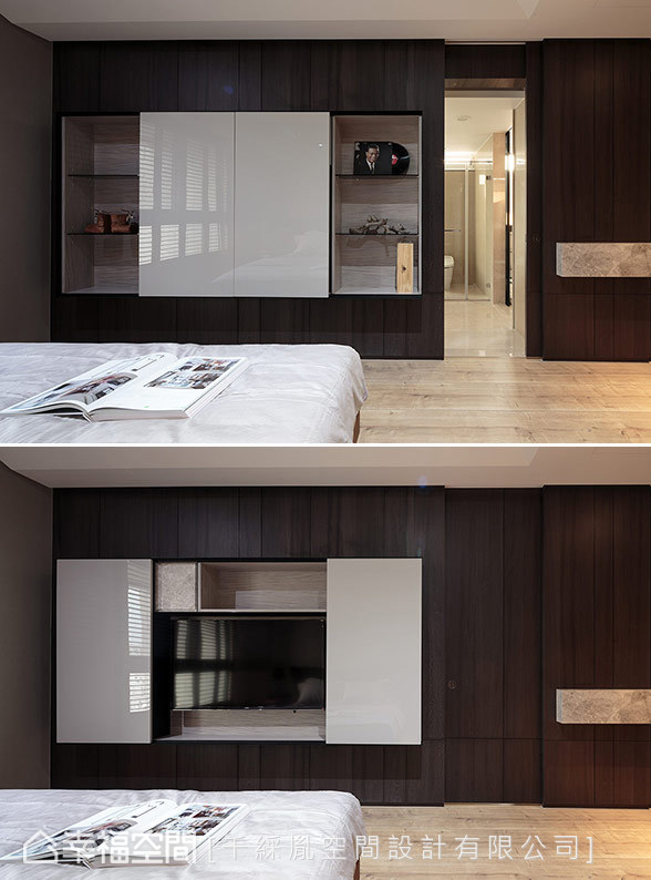 卧室图片来自幸福空间在木石交错 渲染198平大宅非凡气度的分享
