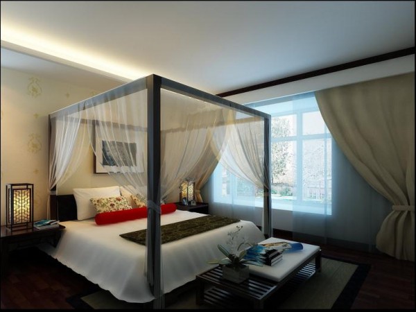 简约 现代 三居 白领 大气 温馨 客厅 卧室图片来自德瑞意家装饰小俎在现代中式案例赏析的分享