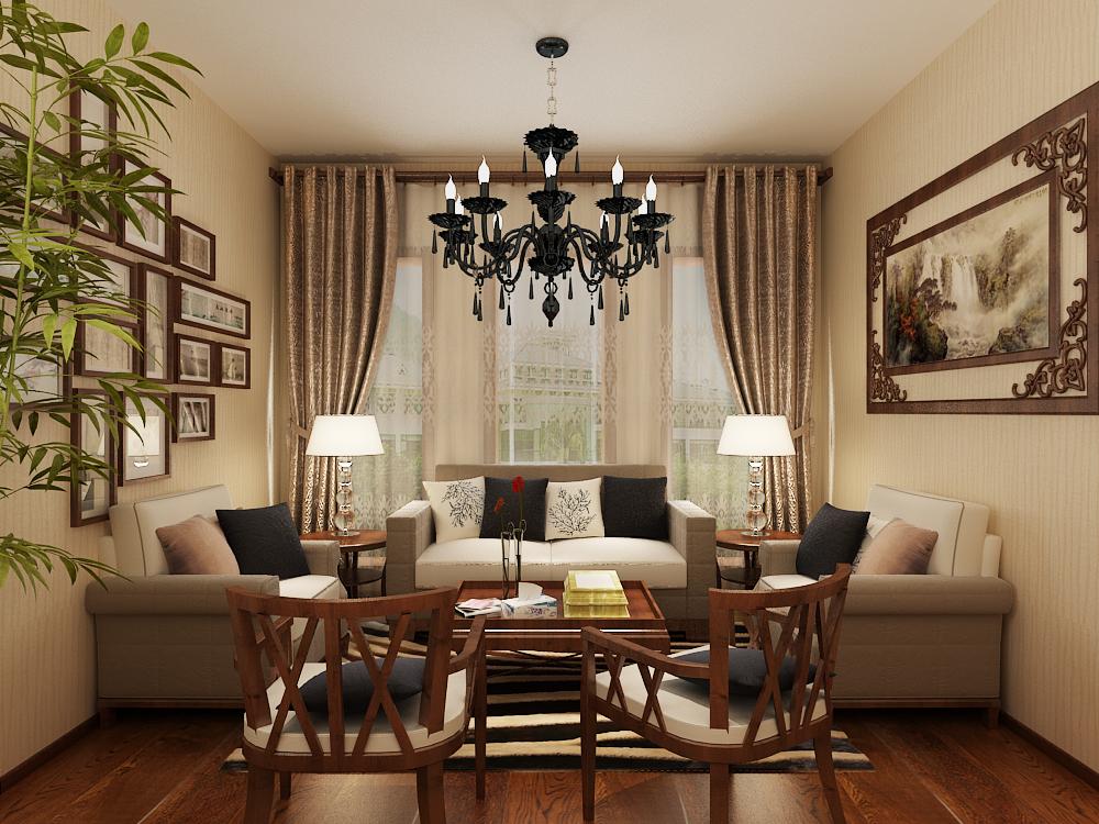别墅 客厅图片来自Rebecca852在华润中央公园中式风格的分享