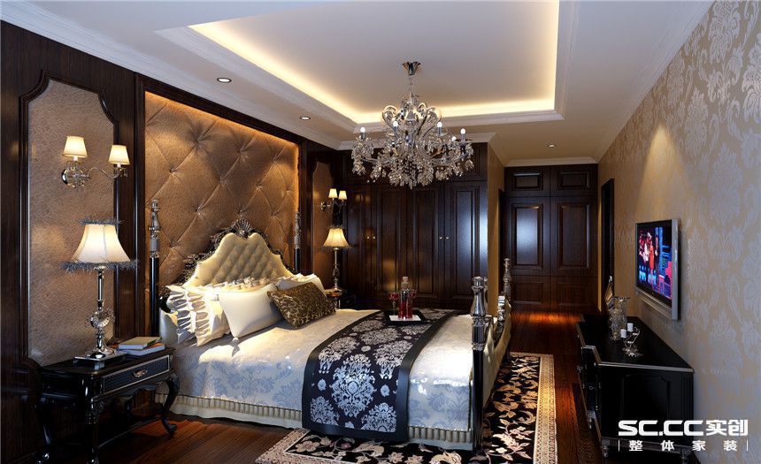 刘杨成 卧室图片来自交换空间刘杨成室内设计师在低奢欧式三居室的分享