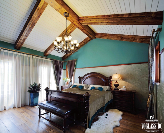 托斯卡纳 别墅 旧房改造 卧室图片来自别墅装修尚层装饰王丽在托斯卡纳的春天 Spring的分享