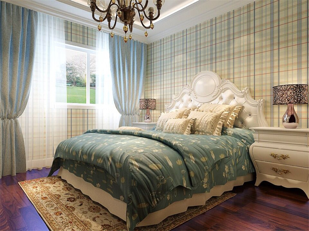 简约 欧式 三居 卧室图片来自天津科艺隆装饰在碧桂园-简欧风格-三室两厅两卫的分享