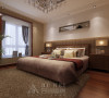 【卧室】新中式风格既继承了中国古典园林的基本元素及造园手法，又融合了现代简约的几何图案及线条的设计风格
