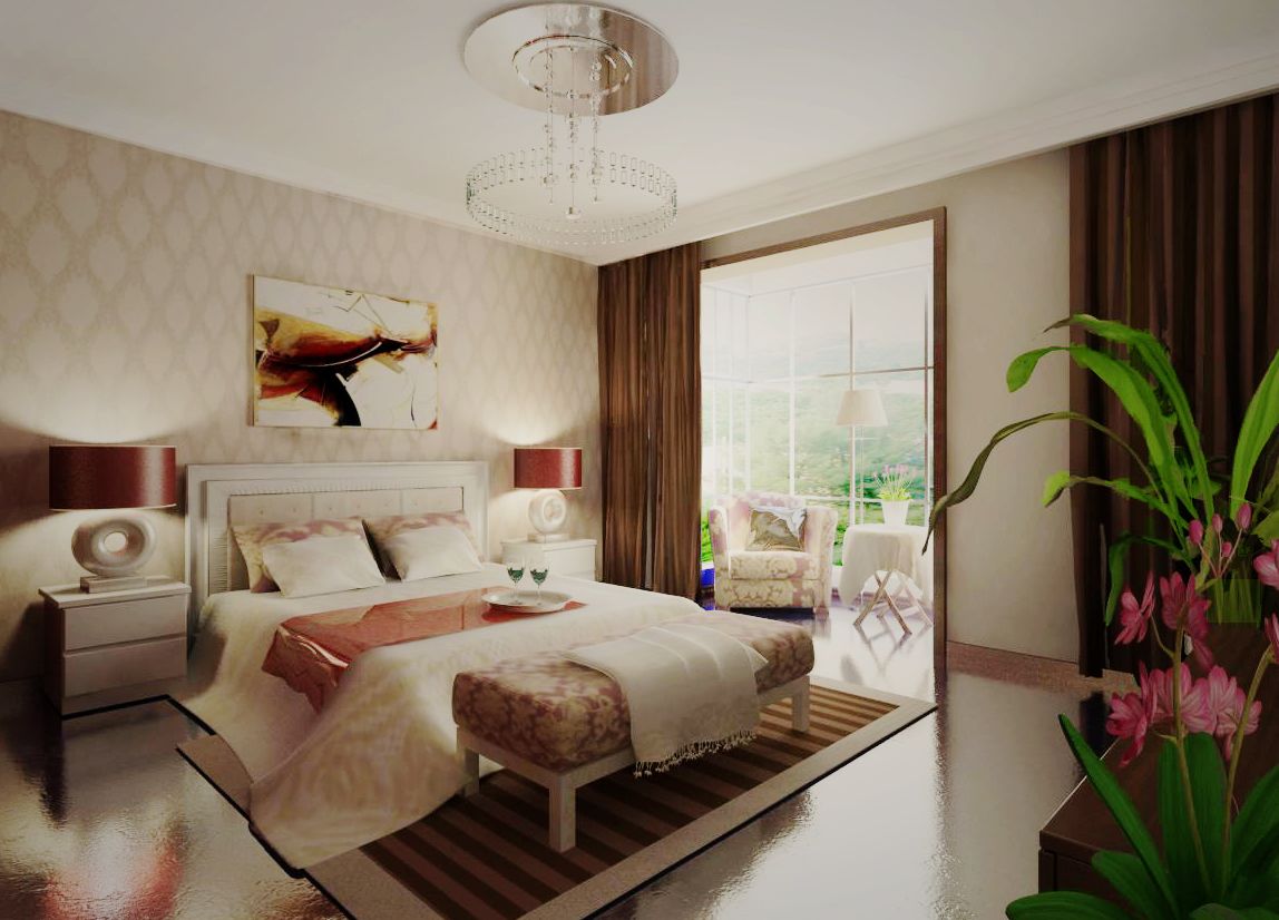 现代简约 复式 公寓 卧室图片来自郑州实创装饰啊静在奥林匹克200平现代简约国际公寓的分享