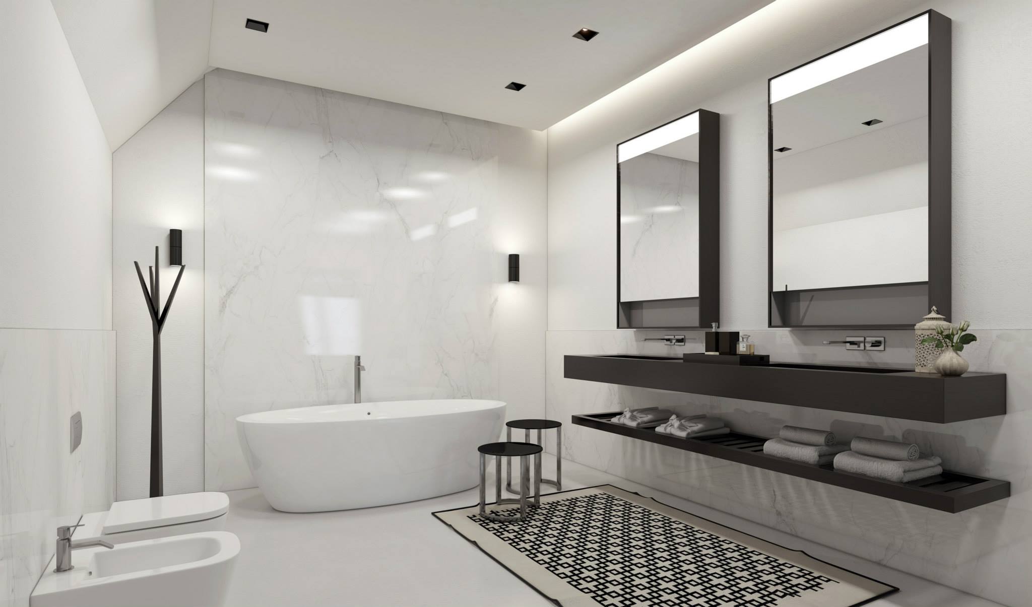 三居 现代 简约 卫生间图片来自百合居装饰工程有限公司在后现代设计的分享