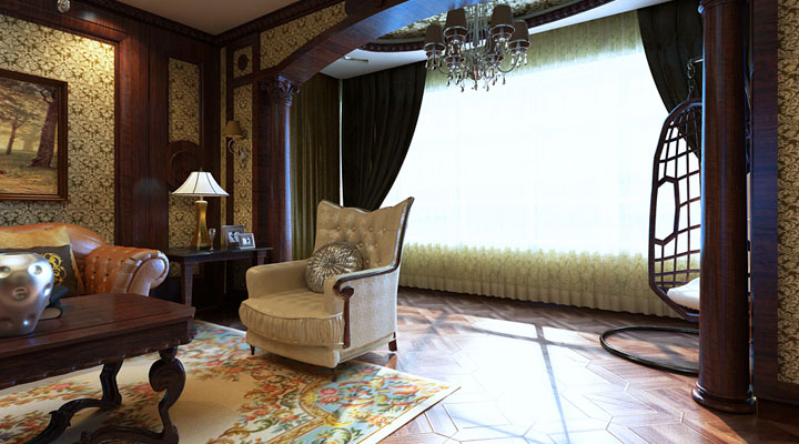 欧式 实创装饰 金地自在城 上海装修 上海哪家装 客厅图片来自上海实创-装修设计效果图在上海松江135平米古典欧式风格的分享