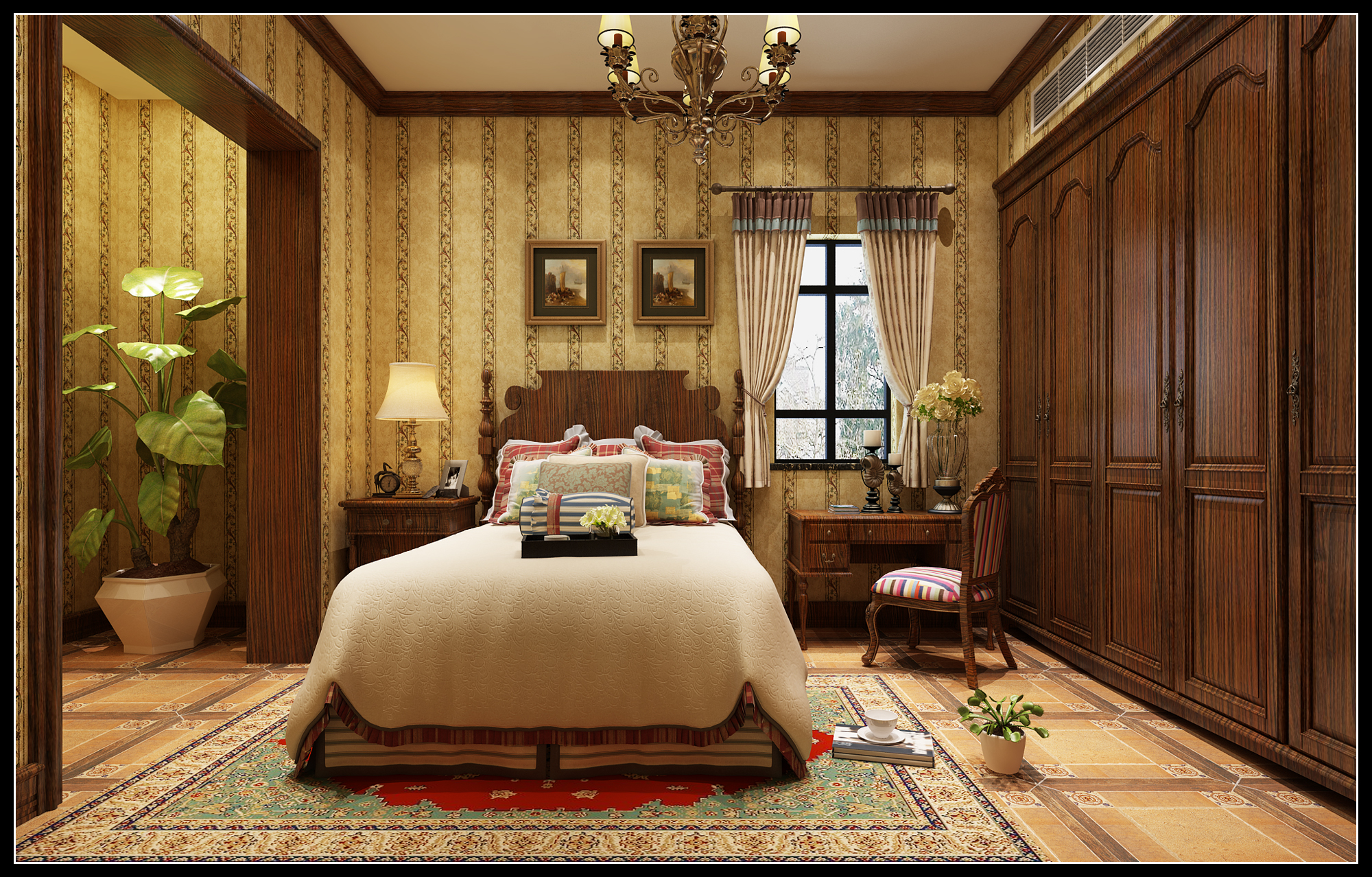 简约 欧式 田园 混搭 二居 三居 别墅 白领 旧房改造 卧室图片来自黑马36581在普罗旺世的分享