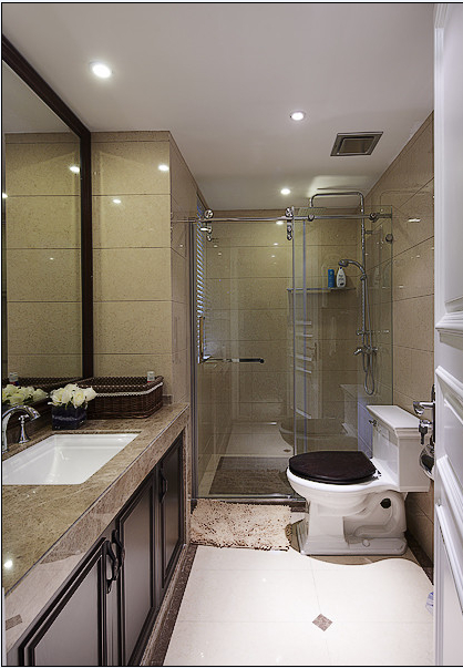 欧式 二居 旧房改造 卫生间图片来自赵修杰在首城国际简欧风格的分享