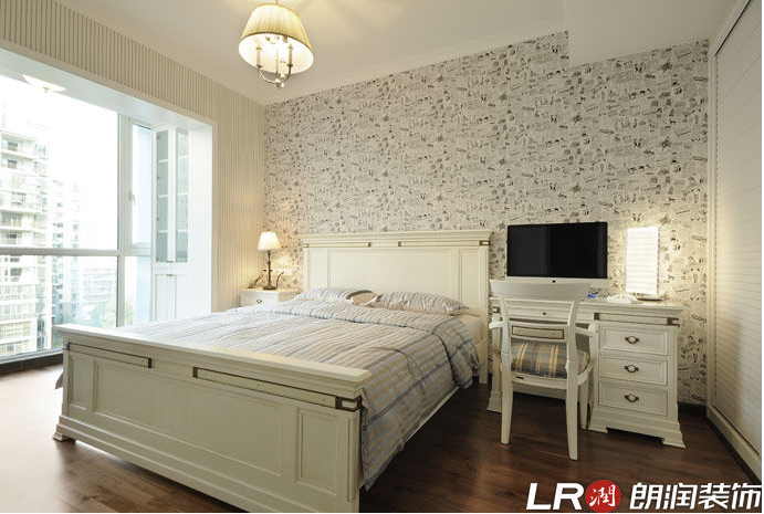 跃城 美式 欧美 卧室图片来自朗润装饰工程有限公司在跃城 美式风格的分享
