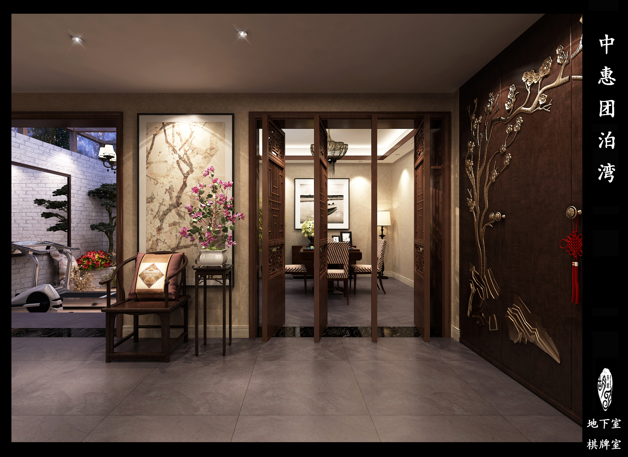 别墅 其他图片来自Rebecca852在中惠团泊湾-中式风格的分享
