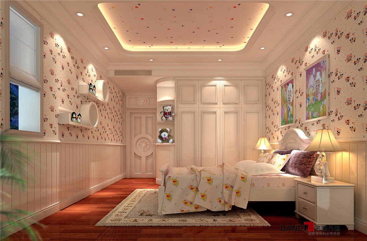 古典欧式 别墅 奢华，大气 卧室图片来自名雕丹迪在古典欧式的分享