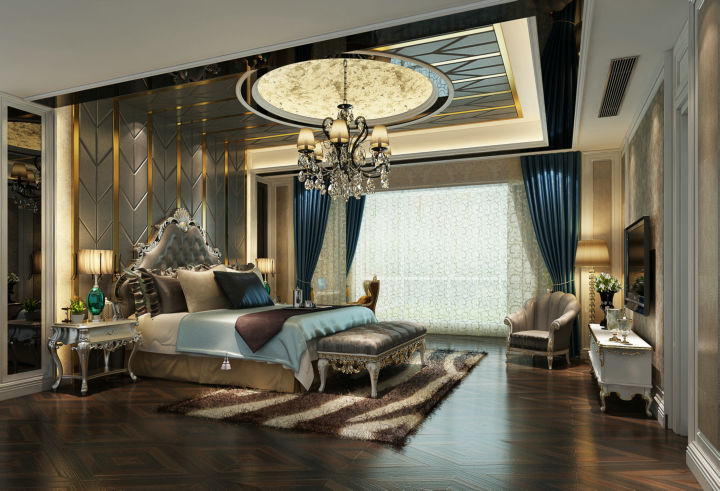 皇冠国际 500平米 新古典 别墅 卧室图片来自cdxblzs在皇冠国际 500平米 新古典 别墅的分享