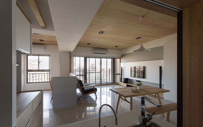 三居 日式 现代 简约 阿拉奇设计 家庭装修 三居室 餐厅图片来自阿拉奇设计在日式家庭装修的分享