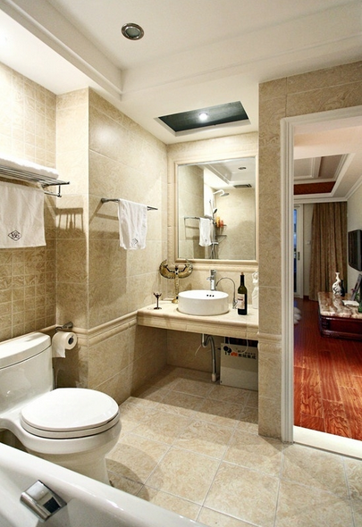 欧式 三居 旧房改造 卫生间图片来自赵修杰在金玉缘的分享
