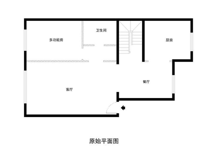 三居 新古典风格 上海实创装 装修公司 装修 户型图图片来自孙进进在上海实创三居室新古典简单大方的分享
