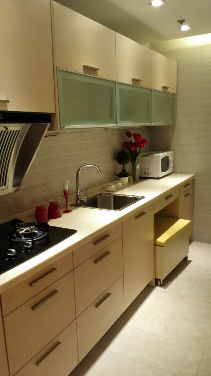 简约 小户型 大收纳 单身公寓 装修 厨房图片来自南京实创装饰夏雨荷在32㎡粉红女郎之家的分享