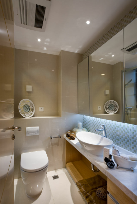 卫生间图片来自西安日升装饰在海伦国际109简约风格的分享