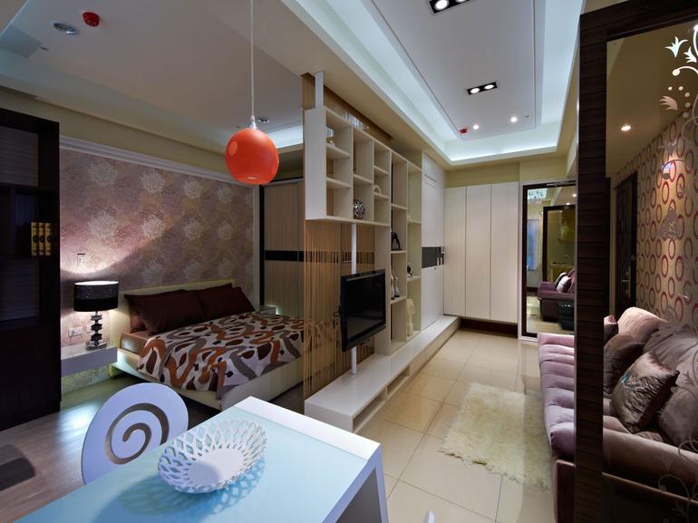 卧室图片来自亚光亚装饰在中信城的分享