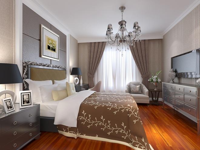 卧室图片来自亚光亚装饰在首座御园 三居室 中式风格的分享