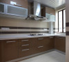 怡佳家园（135平）四居室户型现代简约风格厨房效果图展示