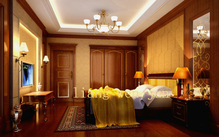 卧室图片来自cdxblzs在南山美树 350平米 现代欧式 别墅的分享