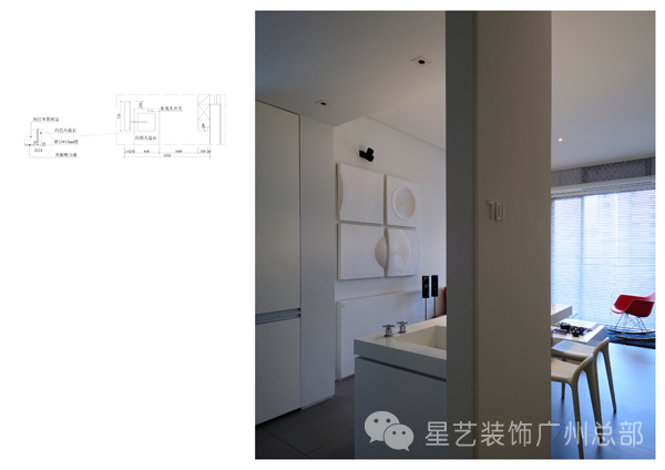 简约 二居 厨房图片来自星艺装饰集团广州总部在一个50平的小住宅的分享