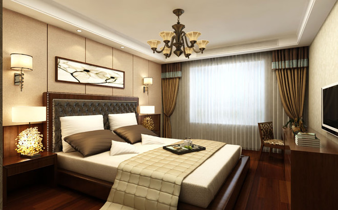 卧室图片来自西安日升装饰在曲江诸子阶142平米东南亚风格的分享