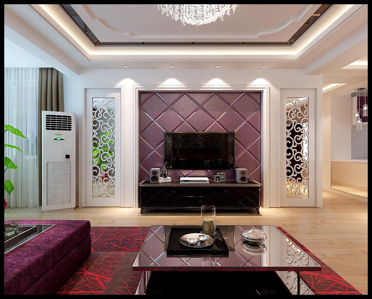客厅图片来自北京二手房装修在现代混搭的分享