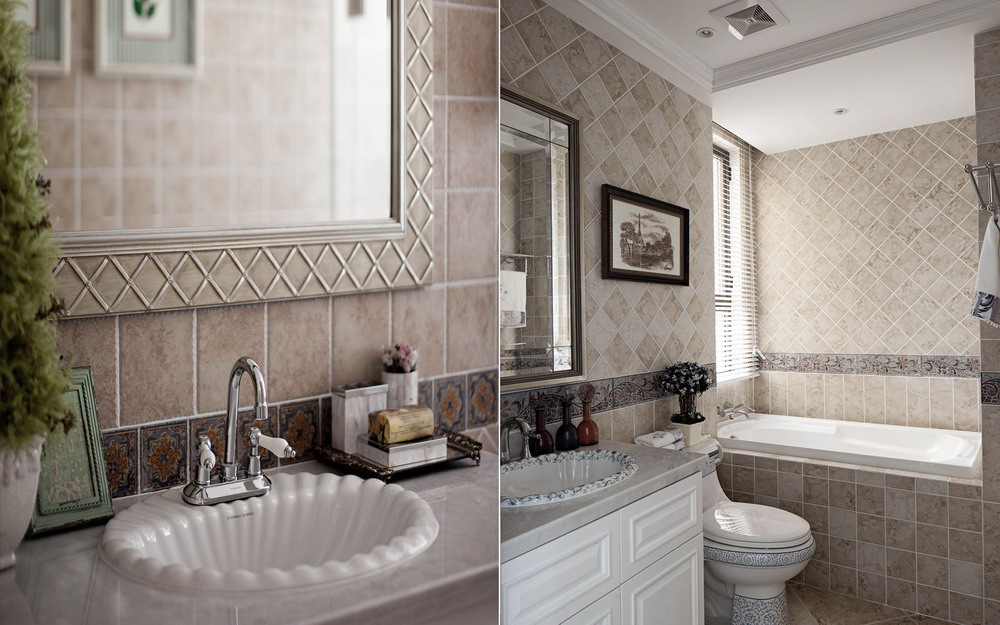 欧式 二居 80后 小资 温馨 卫生间图片来自二手房装修在纯欧式的全装的分享