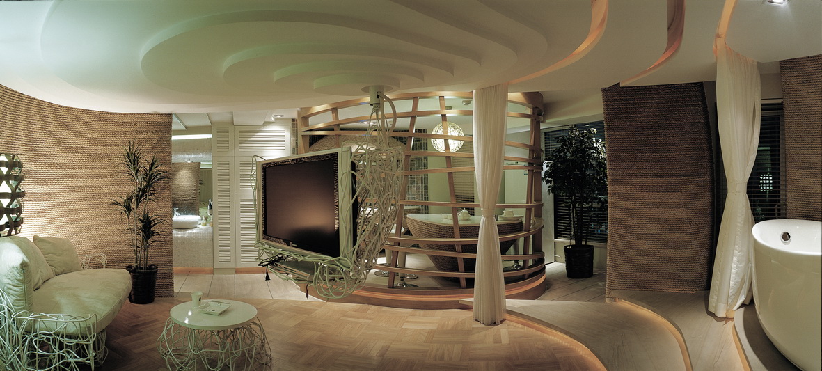 客厅图片来自苹果装饰公司在华远华中心 后现代的分享