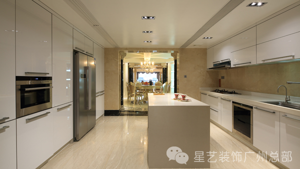 混搭 中式 简约 厨房图片来自星艺装饰集团广州总部在两套房子改造后的混搭风的分享