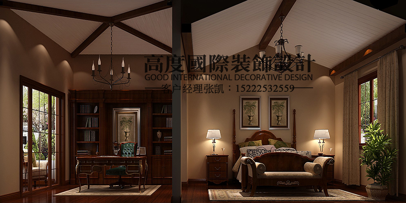 别墅 托斯卡纳 小资 大户型 卧室图片来自大小姐在龙湖香醍漫步的分享