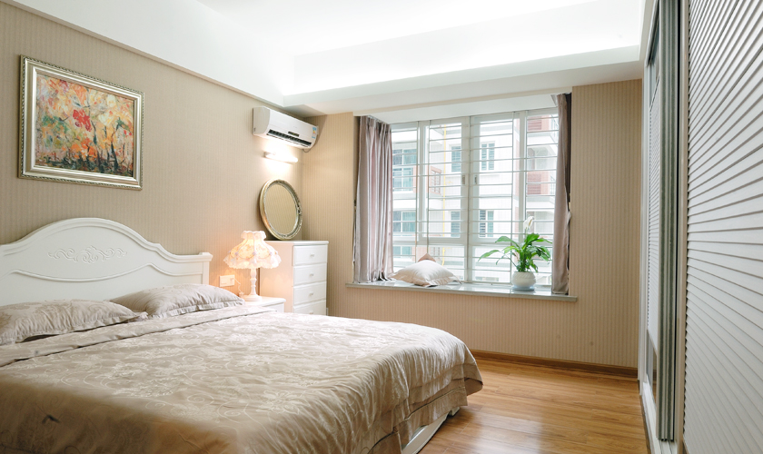 简约 二居 旧房改造 装修 卧室图片来自青岛威廉装饰在金领世家的分享
