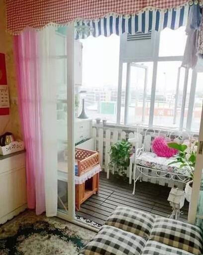 阳台 简约 欧式 田园 混搭 阳台图片来自曹素雅美巢装饰在家有阳台，给孩子一个乐园的分享