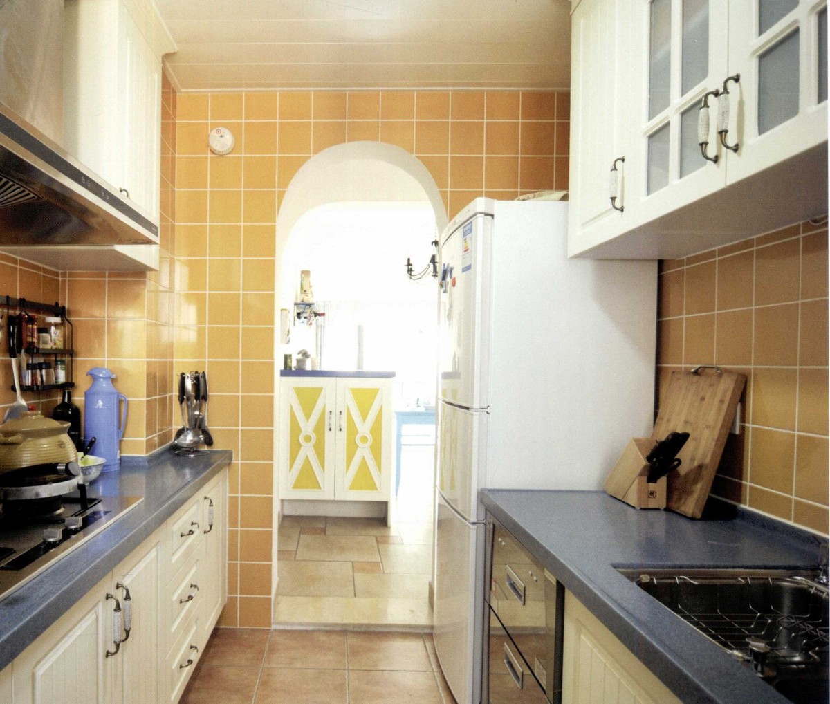 三居 白领 旧房改造 80后 小资 厨房图片来自今朝老房专家在地中海风情的分享