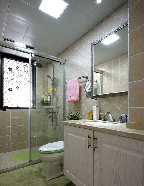 一居 现代 60平 旧房改造 卫生间图片来自赵修杰在60平小一居的分享