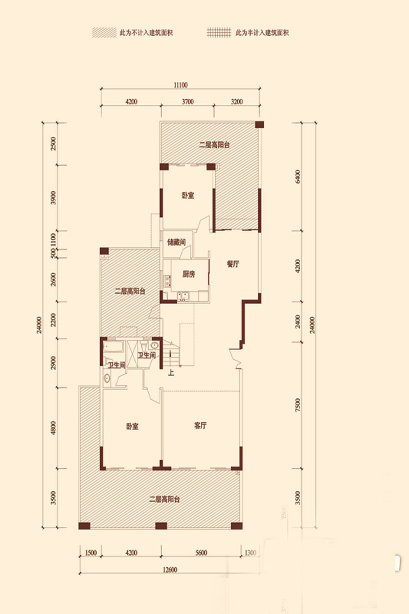 现代奢华 现代风格 现代 复式 公园大地 名雕装饰 户型图图片来自名雕装饰设计在公园大地-现代奢华-复式雅居的分享